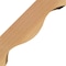 Ekena Millwork 5 1/2"W x 6"D x 6"H Funston Smooth Knee Brace, Western Red Cedar BRC06X06X06FST00SWR - alternate 2